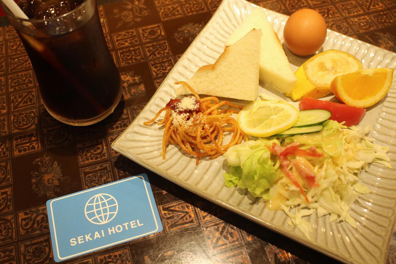 Sekai Hotel Ayame Осака Екстер'єр фото